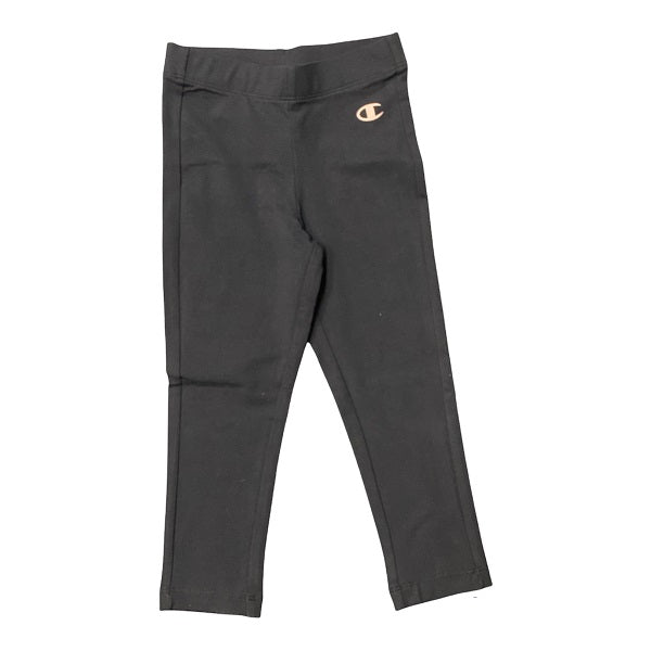 Champion pantalone sportivo da ragazza Leggings 404239 KK003 NBK confezione doppia nero