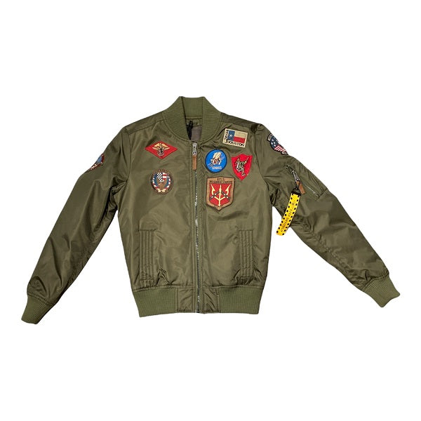 Giubbotto bomber verde best sale