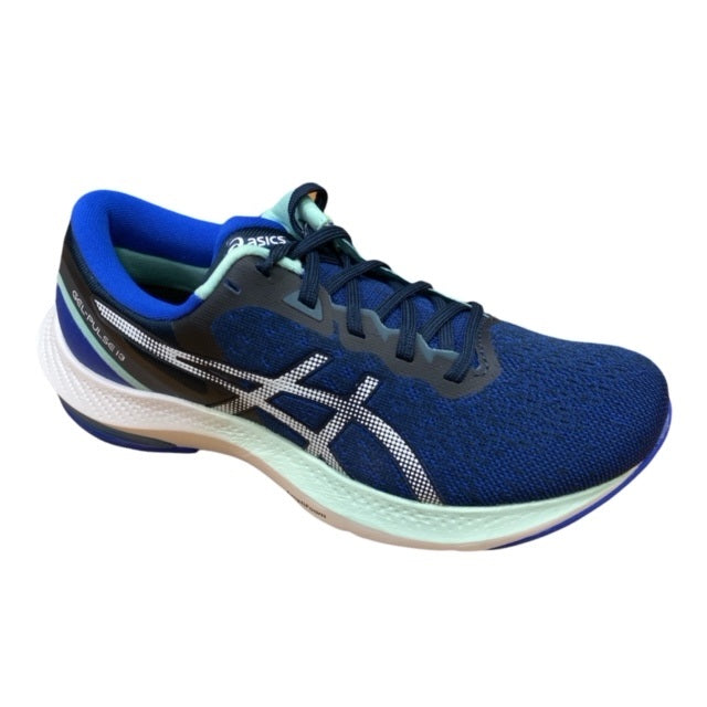Asics scarpa da corsa da donna Gel Pulse 13 1012B035 400 blu-bianco