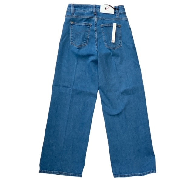 CafèNoir Pantalone Denim Culotte Greta C7JJ3150 B030 light sky