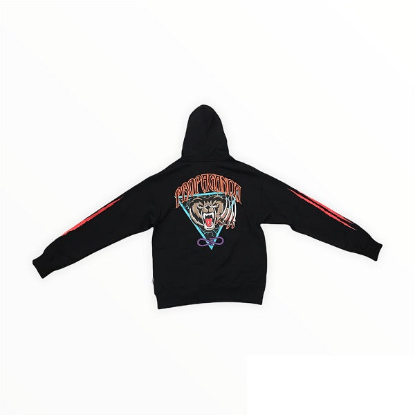Propaganda Felpa con Cappuccio Grizzly 956 01 black