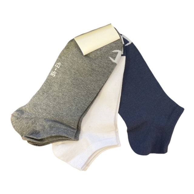 Champion calzini unisex Sneaker Socks 3 paia U24560 BS501 navy-white-grey