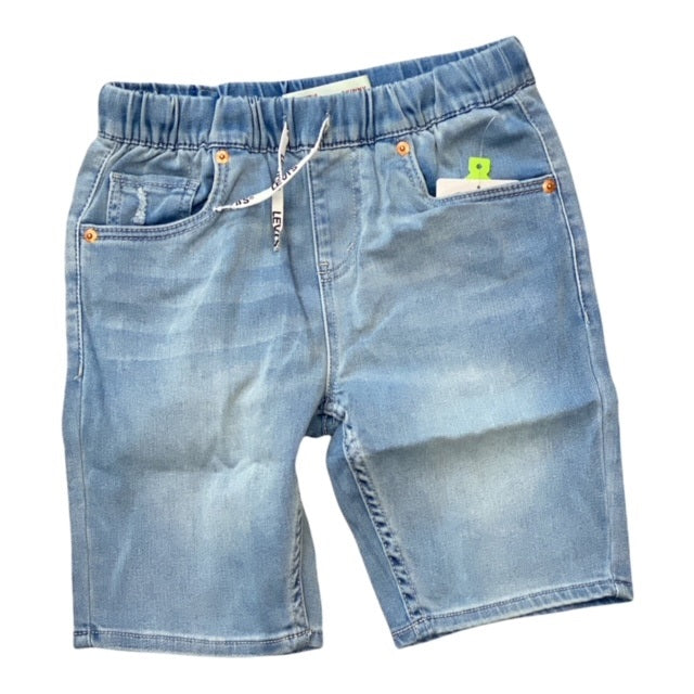 Levi's Kids Bermuda da ragazzo in demin Skinny Dobby Short 9ED613-L0K salt lake