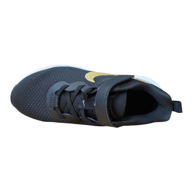 Nike scarpa da ginnastica Revolution 6 DD1095 002 black-metallic gold-white