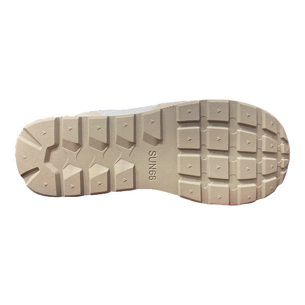 Sun68 scarpa sneakers da ragazza Ally Glitter Mesh Z32403 01 bianco