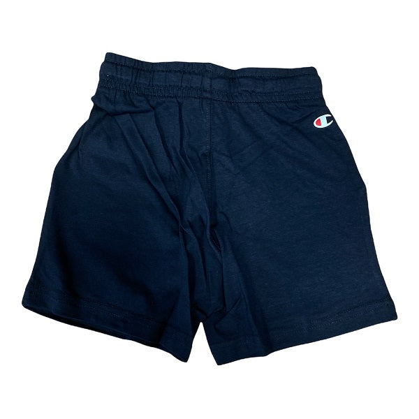 Champion completo T-shirt+Short 305987 WW001 WHT/NBK white-black