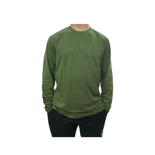 Bomboogie T-Shirt Manica Lunga in Cotone Organico TM7418TJORI 322 olive night
