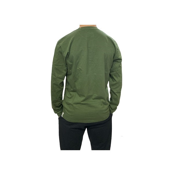 Bomboogie T-Shirt Manica Lunga in Cotone Organico TM7418TJORI 322 olive night