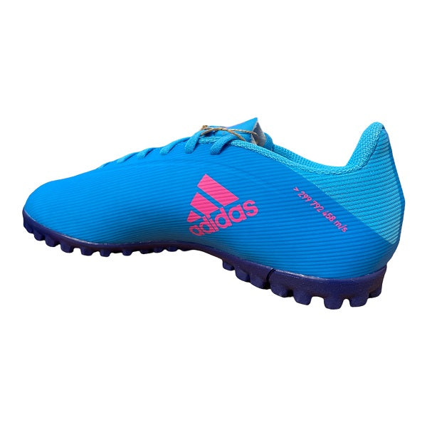 Adidas scarpa da calcetto da uomo X Speedflow.4 TF GW7530 azzurro