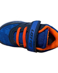Lotto scarpa da ginnastica da bambino Spacelite AMF 2 INF 217516 8XJ blu arancione