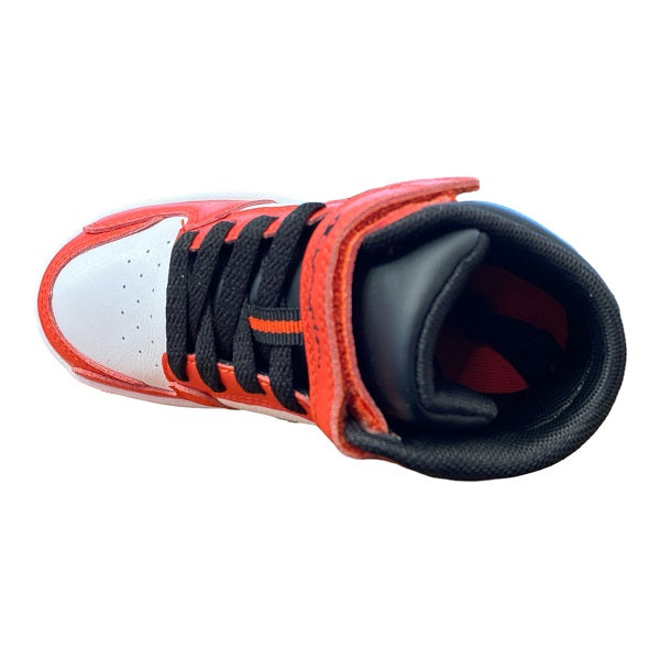 Champion scarpa sneakers da ragazzo Rebound 2.0 Mid S32262 WW006 WHT bianco-arancio-nero