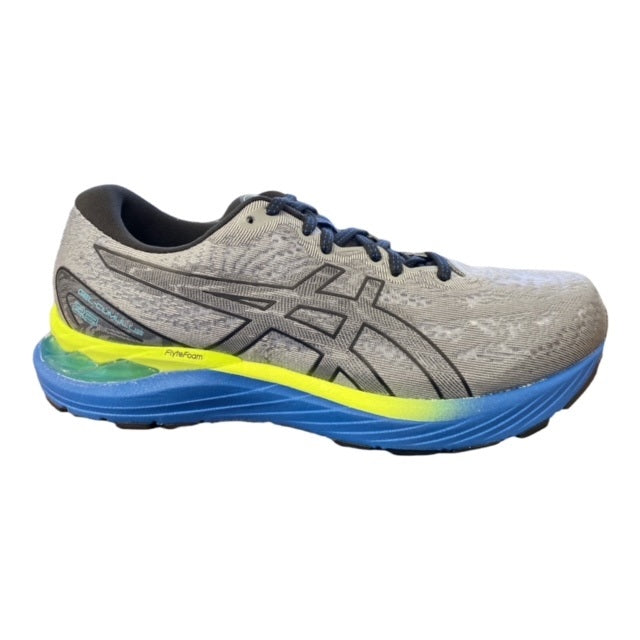Asics scarpa da corsa da uomo Gel Cumulus 23 1011B012 030 grigio-giallo-azzurro