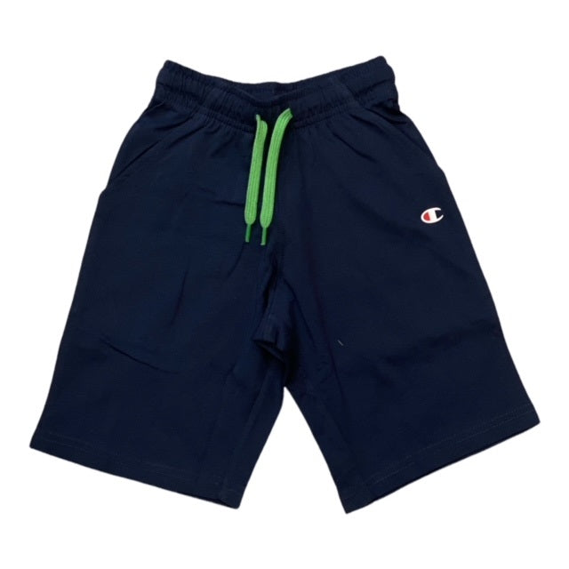 Champion completino da bambino T-shirt+Short 305986 GS024 BGE verde -blu