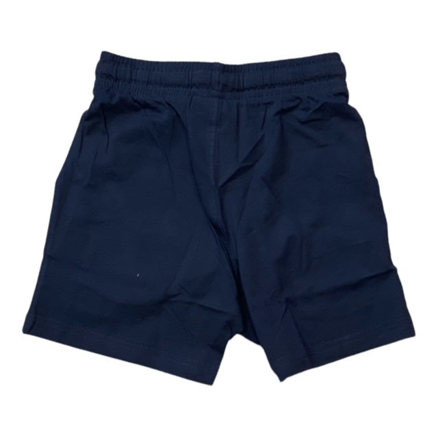 Champion completo da ragazzo maglietta e pantaloncino 305985 WW001 WHT bianco-blu