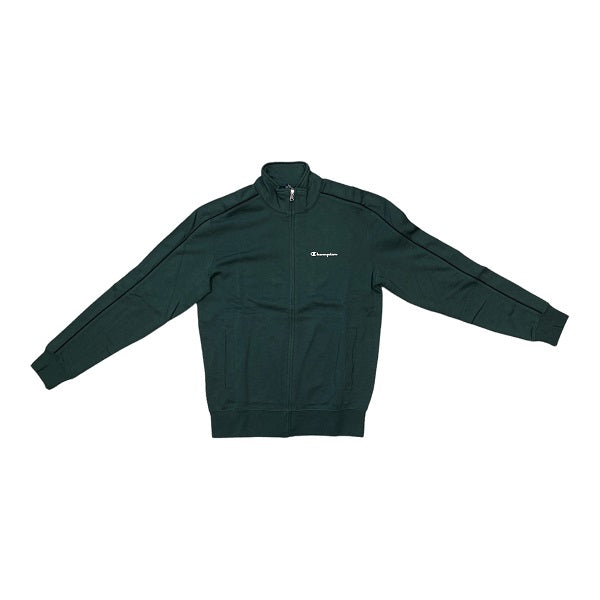 Champion Tuta sportiva da uomo Full Zip 217411 GS514 BTL verde-nero