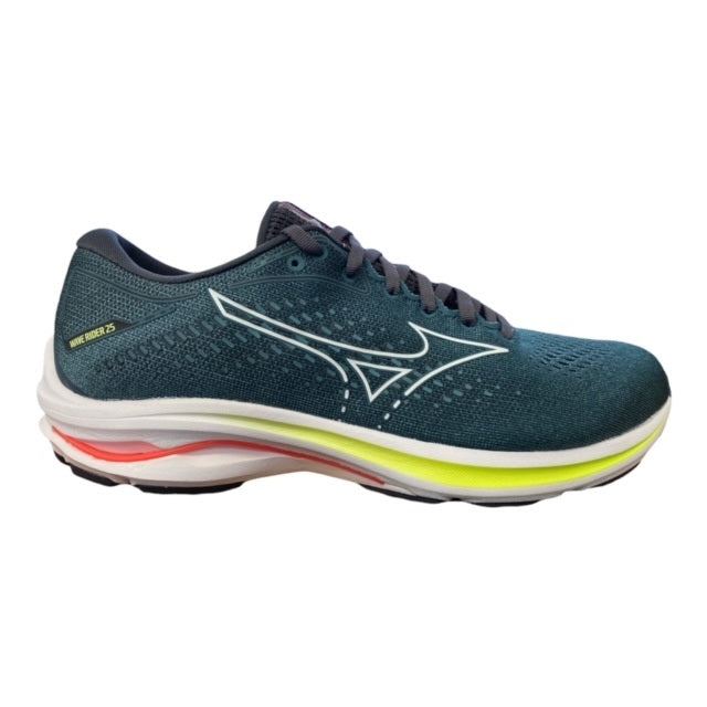 Mizuno scarpa da corsa da uomo Wave Rider 25 J1GC210301
fumo blu-bianco-limone