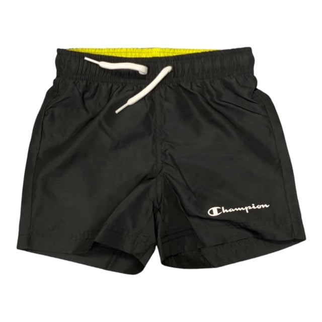 Champion completino da bambino maglietta e pantaloncino 306051 YS109 SLH giallo nero
