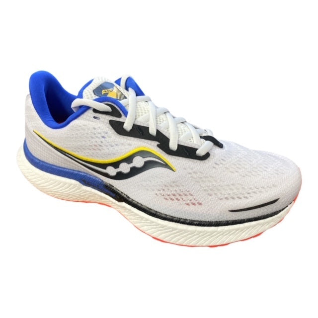 Saucony scarpa da corsa da uomo Triumph 19 S20678 84 bianco azzurro