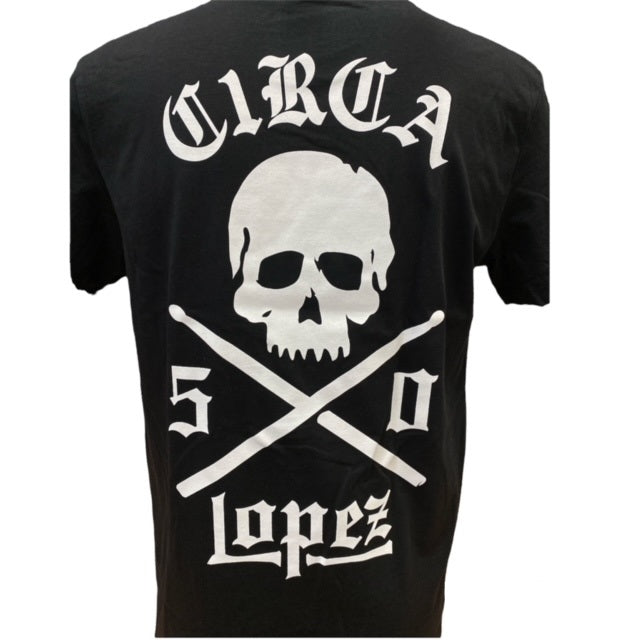 C1RCA T-shirt Lopez da uomo manica corta LTS003 black