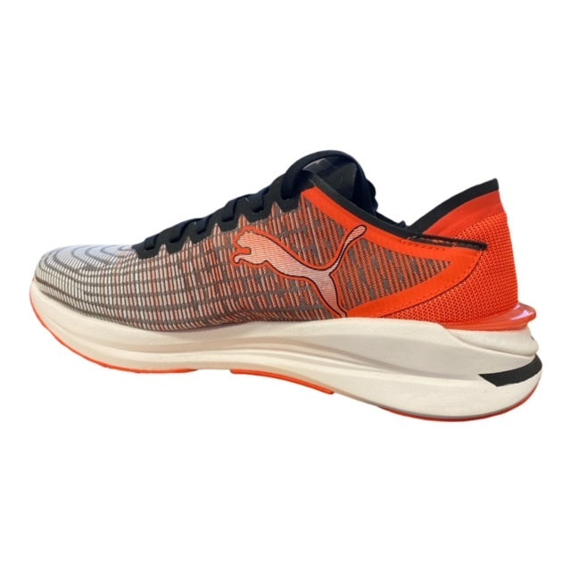 Puma scarpa da running uomo Electrify Nitro 195173 12 black-cherry tomato-white