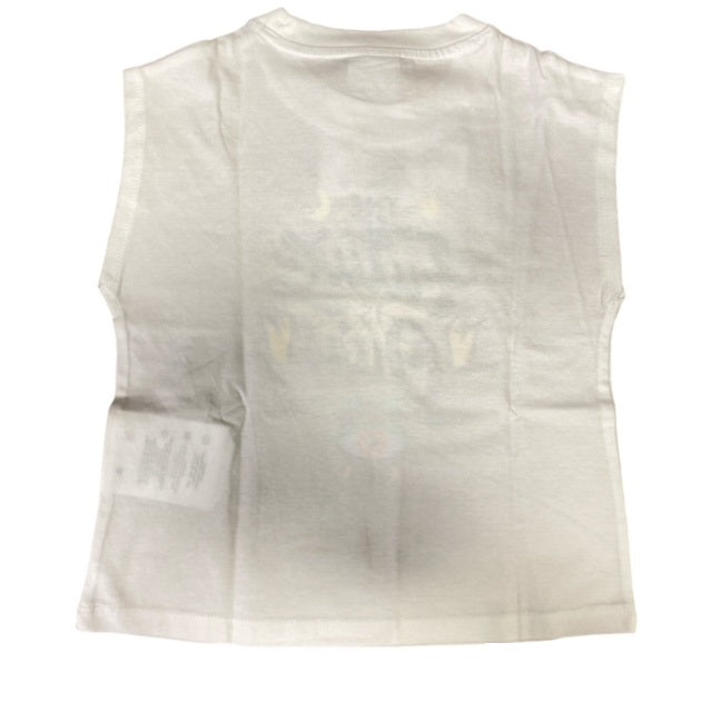 Champion Completo ragazza T-shirt smanicata e pantaloncino 404397 WW001 WHT white