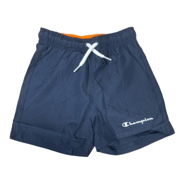Champion Completino da ragazzo T-shirt manica corta e Pantaloncino 306050 OS017 SPO arancio blu