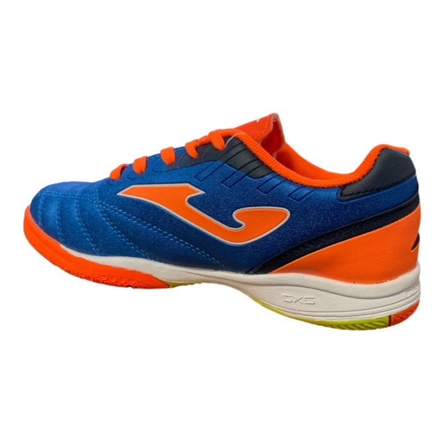 Joma scarpa da calcetto indoor da bambino Toledo 704 TOLJS.704.IN azzurro