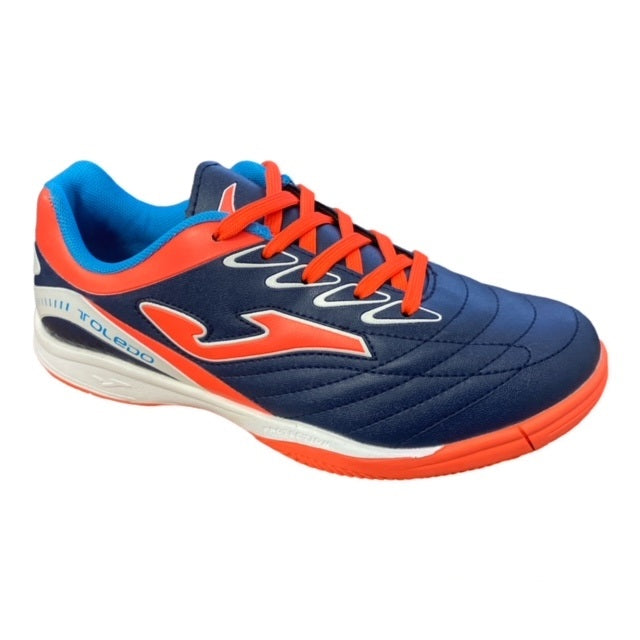 Joma scarpa da calcetto indoor Teledo Jr 603 TOLJW.603.IN navy-red