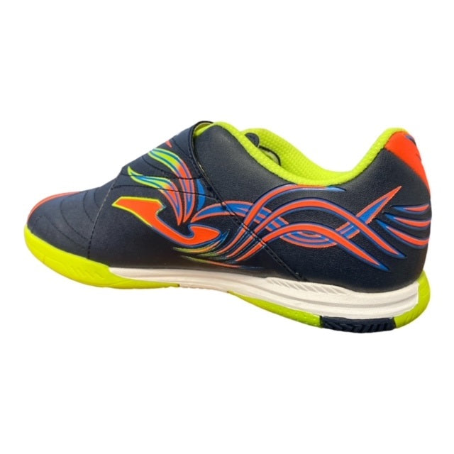 Joma scarpa da calcetto indoor Tactil Jr 603 TACS.603.PS navy-orange