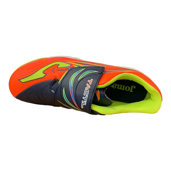 Joma scarpa da calcetto indoor Tactil Jr 603 TACS.603.PS navy-orange