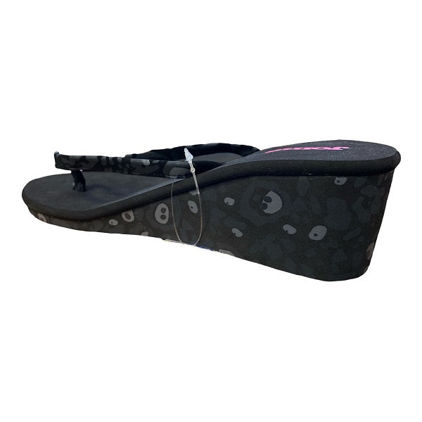 Joma ciabatta infradito da donna con rialzpo S.Paris 401 nero viola