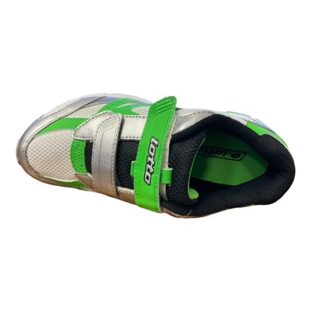 Lotto scrapa da ginnastica da bambino con strappo Zenith III R6043 white