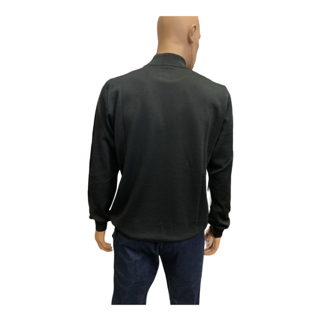 Storie Italiane Maglia da uomo a Lupetto MS/50 nero