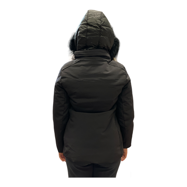 Yes Zee Cappotto Bimba con Cappuccio O051/QZJJ 081 nero