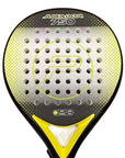 Racchetta da padel Pure 2Improve Juguador 750 P2I340020 giallo-nero con telaio in fibra di carbonio e nucleo EVA High Density per massimo controllo e potenza