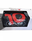 Dettaglio scatola ultra-resistenti e impugnature rinforzate sacco Pure 2Improve nero-rosso