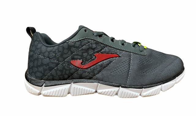 Joma Tempo 512 C.TEMPO-512 grigio, scarpe da ginnastica da uomo con tomaia traspirante, ammortizzazione superiore e design versatile per fitness e uso quotidiano