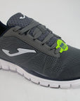 Joma Tempo 617 C.TEMPW-617 grigio, scarpe da ginnastica da uomo con tomaia traspirante, ammortizzazione superiore e design versatile per fitness e uso quotidiano