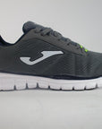 Joma Tempo 617 C.TEMPW-617 grigio, scarpe da ginnastica da uomo con tomaia traspirante, ammortizzazione superiore e design versatile per fitness e uso quotidiano