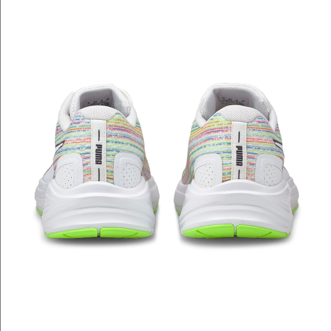 Scarpe da corsa Puma Aviator SP 376092 01 colore bianco-verde per adulti con tecnologia ammortizzante