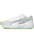 Scarpe da corsa Puma Aviator SP 376092 01 colore bianco-verde per adulti con tecnologia ammortizzante