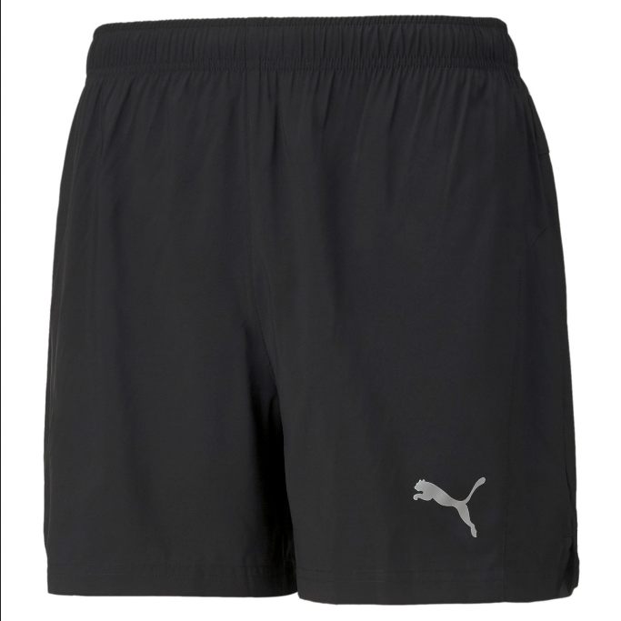 Puma pantaloncino da corsa da uomo Run Favorite Woven 5" Session Short M 520215 01 black
