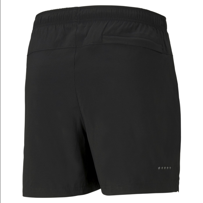 Puma pantaloncino da corsa da uomo Run Favorite Woven 5" Session Short M 520215 01 black