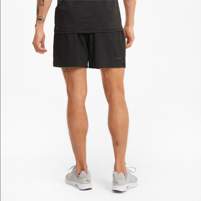 Puma pantaloncino da corsa da uomo Run Favorite Woven 5" Session Short M 520215 01 black