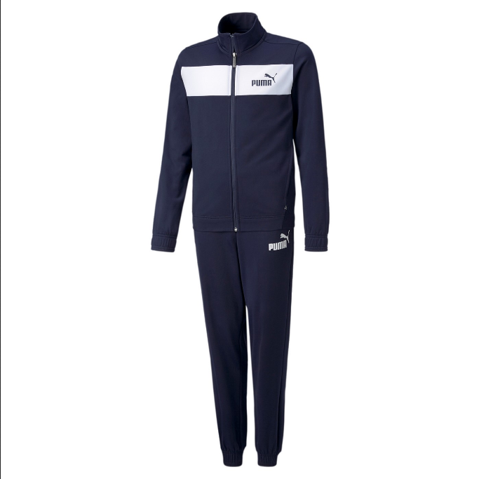 Puma Tuta sportiva in acetato da ragazzo Poly 589371 06 blu