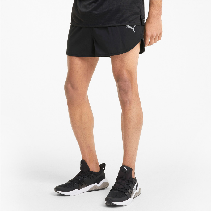 Puma pantaloncino da corsa da uomo Run Favorite Split Short 520214 01 nero