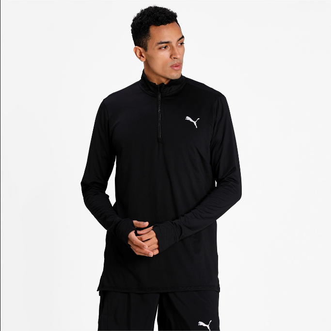 Puma Maglia da corsa mezza zip manica lunga Run Favorite 1 4 Zip M 520 Sportiamo