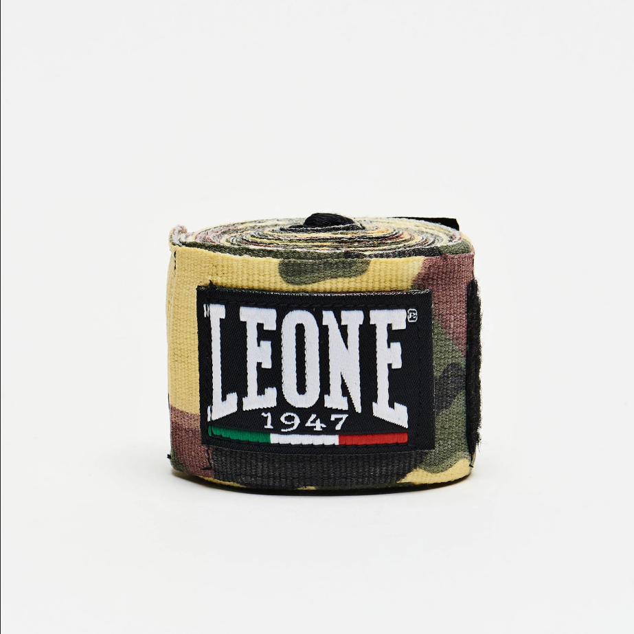 Leone polsiera per sollevamento pesi AB706 verde mimetico