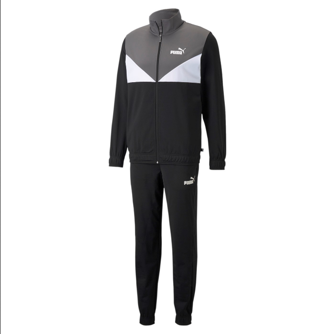 Puma Colorblock Tracksuit cl 845848-01 black