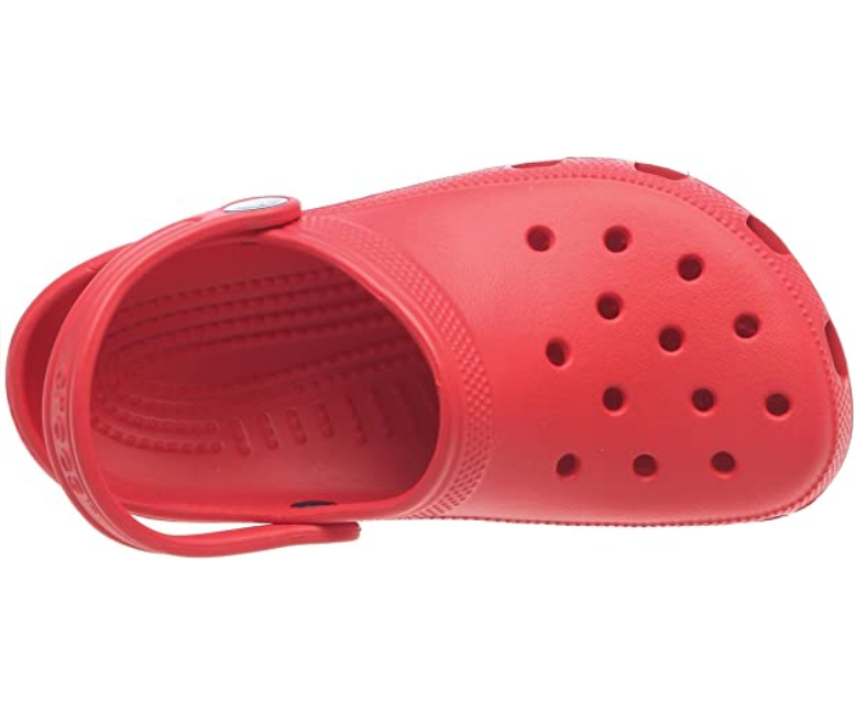 Crocs sandalo sabot da bambini Classic Clog 204536 rosso